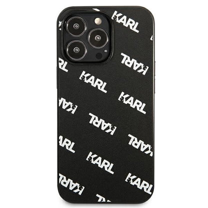 Karl Lagerfeld KLHCP13LPULMBK3 iPhone 13 Pro / 13 6,1" hardcase czarny/black Allover_2