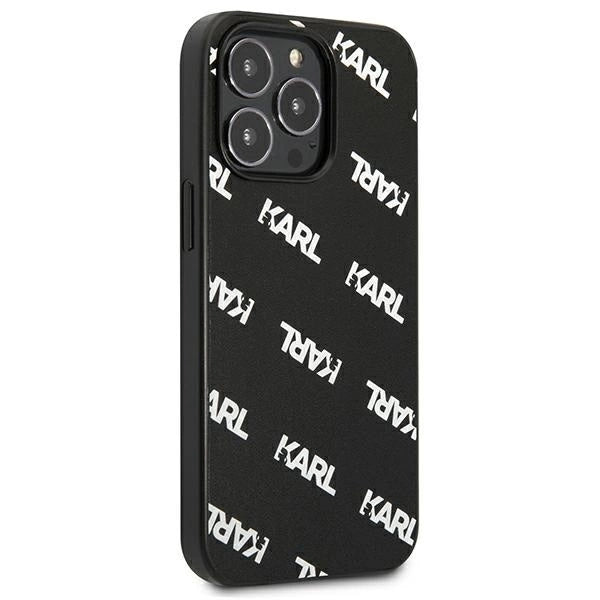 Karl Lagerfeld KLHCP13LPULMBK3 iPhone 13 Pro / 13 6,1" hardcase czarny/black Allover_3