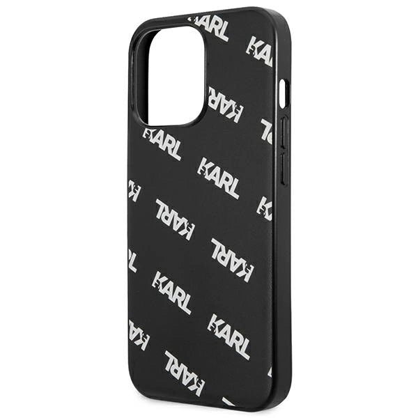 Karl Lagerfeld KLHCP13LPULMBK3 iPhone 13 Pro / 13 6,1" hardcase czarny/black Allover_5