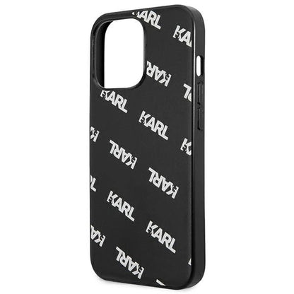 Karl Lagerfeld KLHCP13LPULMBK3 iPhone 13 Pro / 13 6,1" hardcase czarny/black Allover_5
