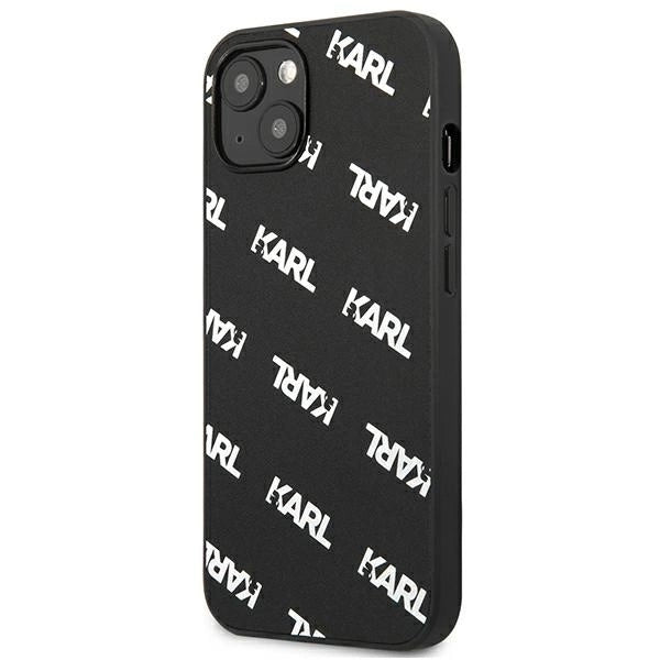 Karl Lagerfeld KLHCP13SPULMBK3 iPhone 13 mini 5,4" hardcase czarny/black Allover_1