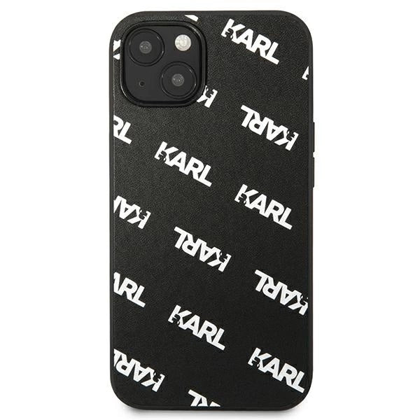 Karl Lagerfeld KLHCP13SPULMBK3 iPhone 13 mini 5,4" hardcase czarny/black Allover_2