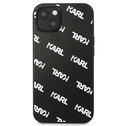 Karl Lagerfeld KLHCP13SPULMBK3 iPhone 13 mini 5,4" hardcase czarny/black Allover_2