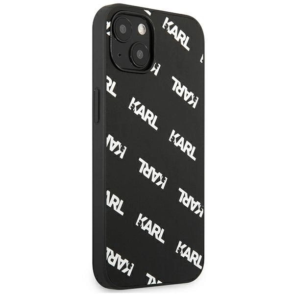 Karl Lagerfeld KLHCP13SPULMBK3 iPhone 13 mini 5,4" hardcase czarny/black Allover_3