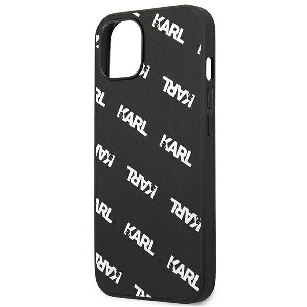 Karl Lagerfeld KLHCP13SPULMBK3 iPhone 13 mini 5,4" hardcase czarny/black Allover_5