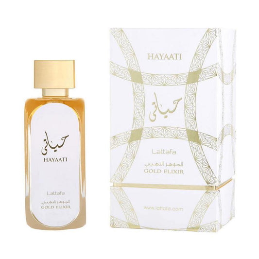 Perfume Lattafa / Hayaati Gold Elixir / 100ml Vaporizador_0