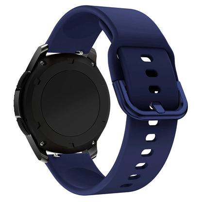 Silicone Strap TYS band for Samsung Galaxy Watch 40 / 41 / 42 / 43 / 44 mm - dark blue_0