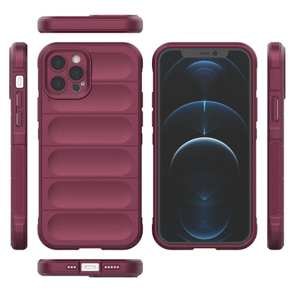 Magic Shield Case for iPhone 12 Pro flexible armored burgundy cover_5