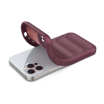 Magic Shield Case for iPhone 12 Pro flexible armored burgundy cover_7