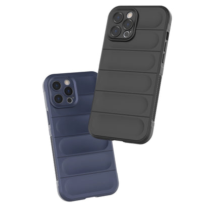 Magic Shield Case case for iPhone 12 Pro Max flexible armored dark blue cover_23