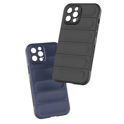 Magic Shield Case case for iPhone 12 Pro Max flexible armored dark blue cover_24