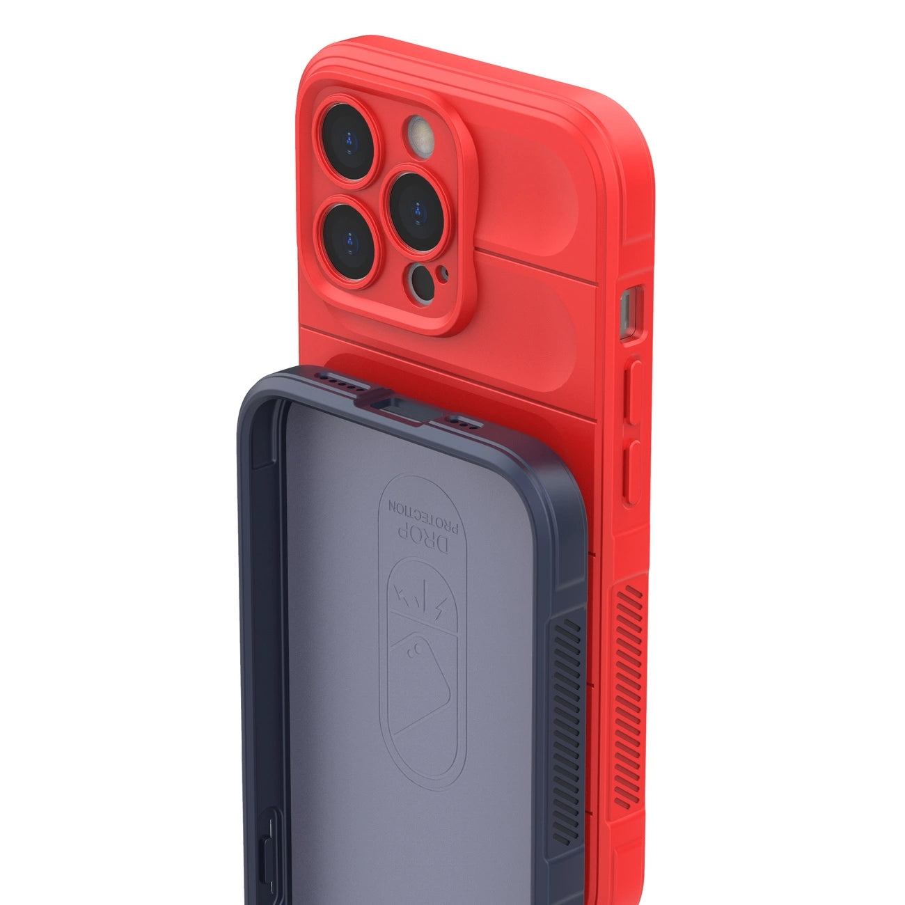 Magic Shield Case for iPhone 13 Pro flexible armored cover light blue_18