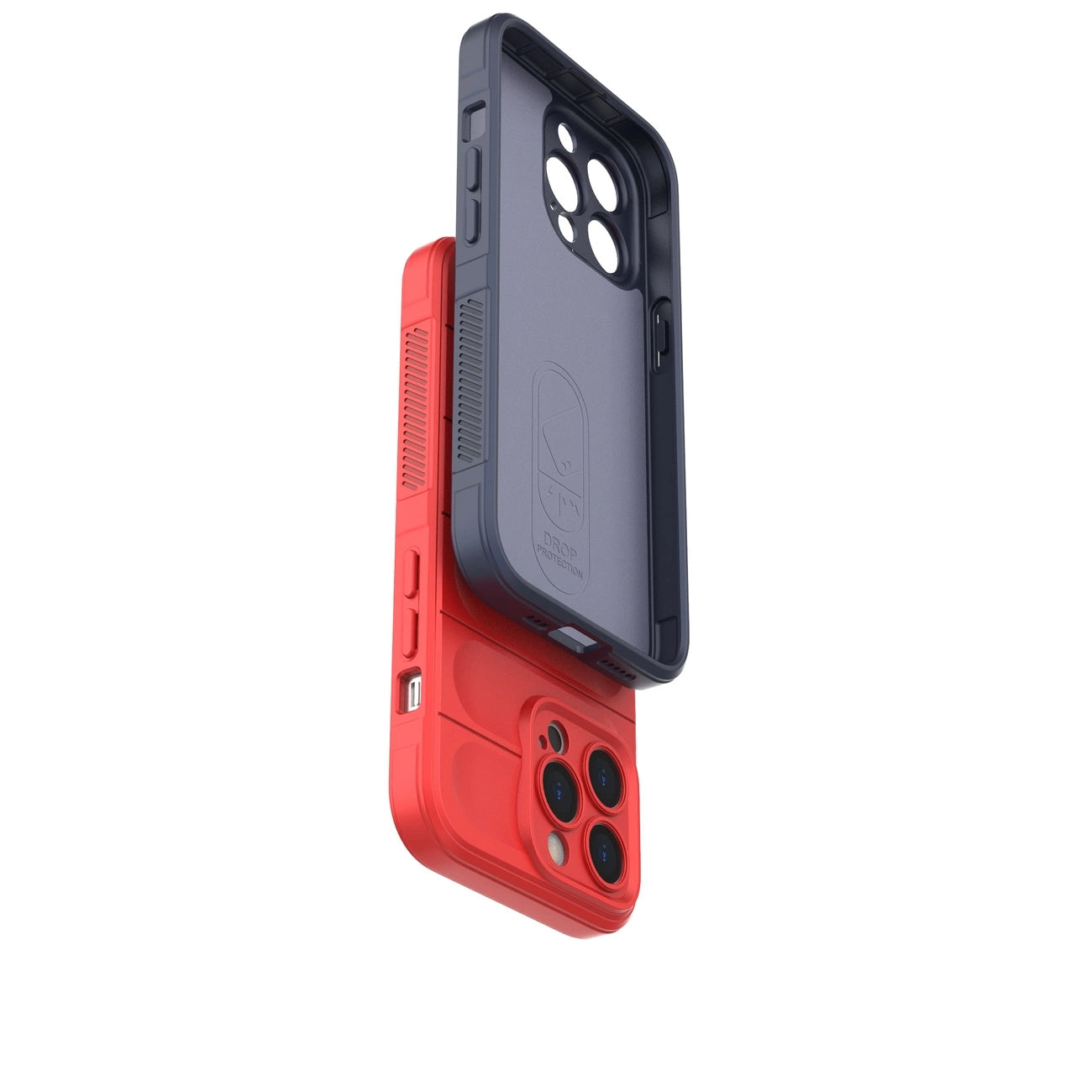 Magic Shield Case for iPhone 13 Pro flexible armored cover light blue_19