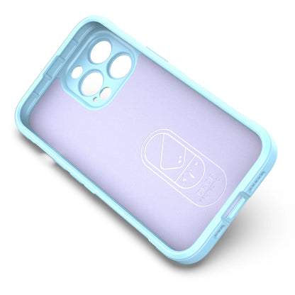Magic Shield Case for iPhone 13 Pro flexible armored cover light blue_1