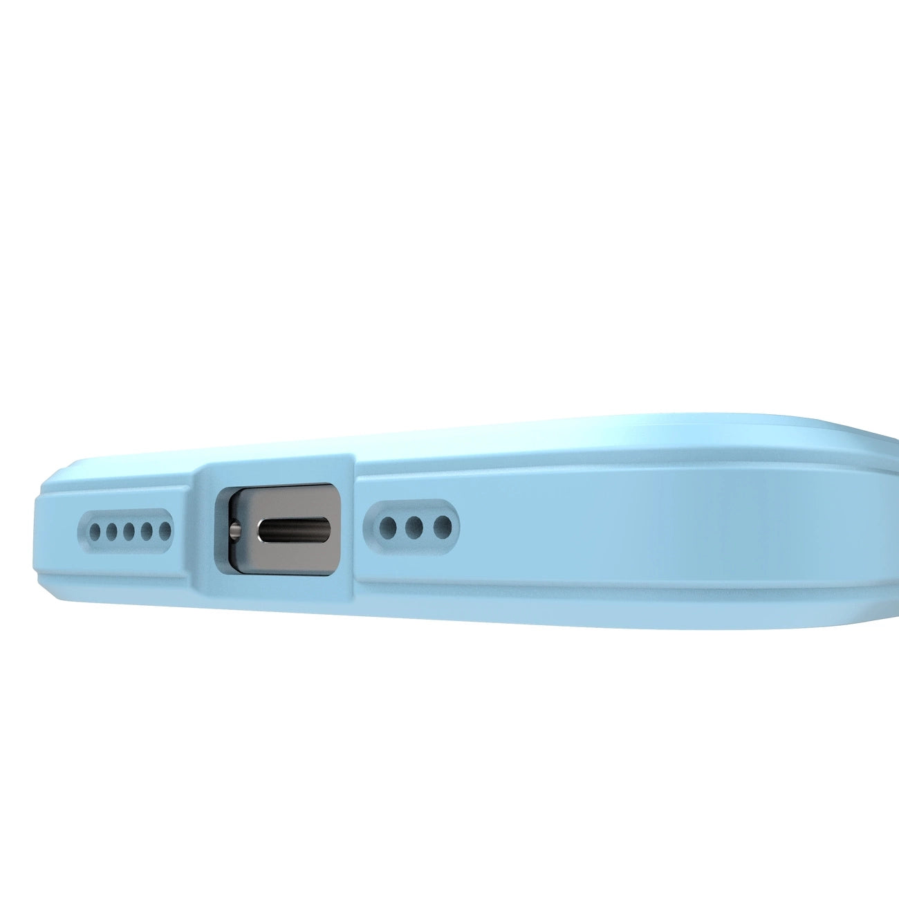 Magic Shield Case for iPhone 13 Pro flexible armored cover light blue_2
