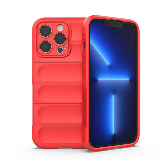 Magic Shield Case for iPhone 13 Pro Max flexible armored cover red_0