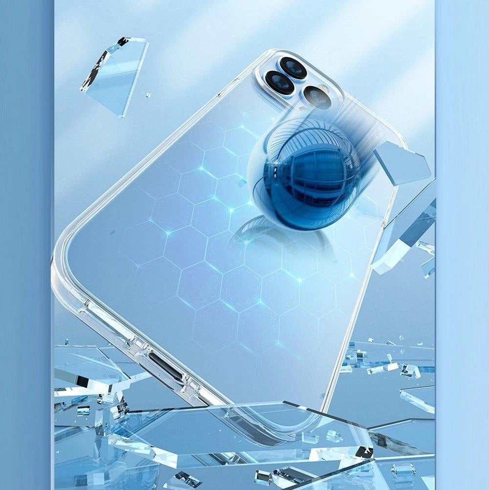 Kingxbar Elegant Series case iPhone 13 Pro case back cover transparent_5