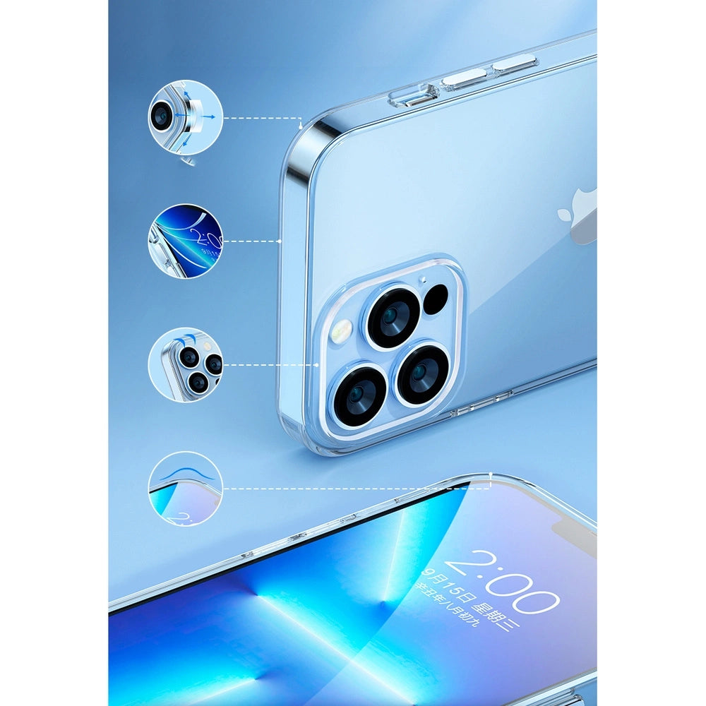 Kingxbar Elegant Series case iPhone 13 Pro Max case back cover transparent_3