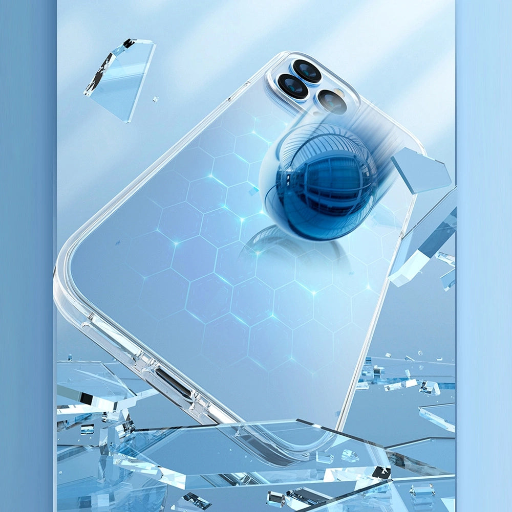 Kingxbar Elegant Series case iPhone 13 Pro Max case back cover transparent_5
