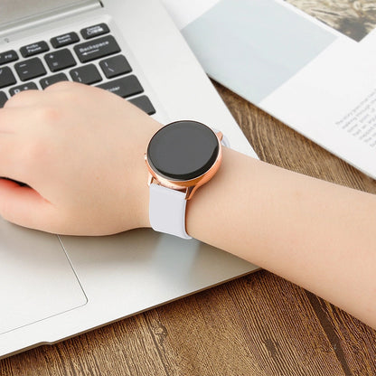 Silicone Strap TYS band for Samsung Galaxy Watch 45 / 46 / 47 mm - black_2