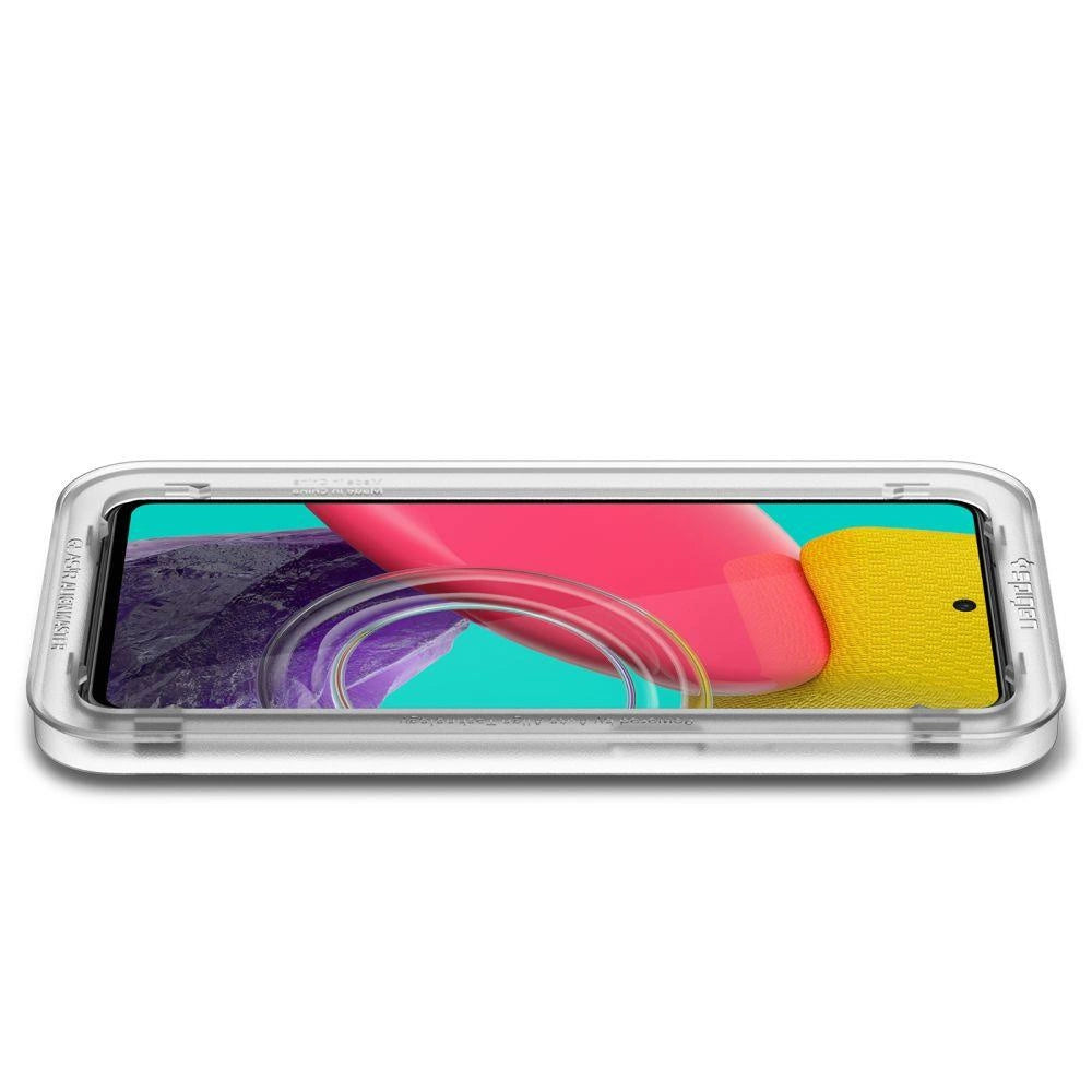 Spigen ALM Glass FC Tempered Glass for Samsung Galaxy M53 5G - Black_3