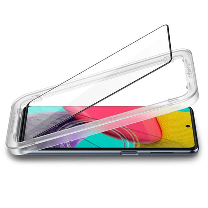 Spigen ALM Glass FC Tempered Glass for Samsung Galaxy M53 5G - Black_4