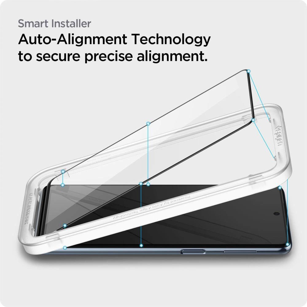 Spigen ALM Glass FC Tempered Glass for Samsung Galaxy M53 5G - Black_6