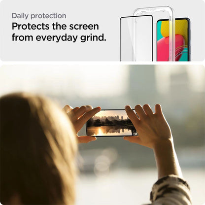 Spigen ALM Glass FC Tempered Glass for Samsung Galaxy M53 5G - Black_8