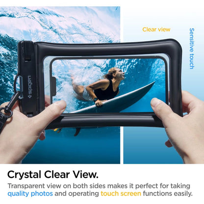 Spigen Aqua Shield A610 Case Waterproof Floating on Water - Black 2 pcs._6