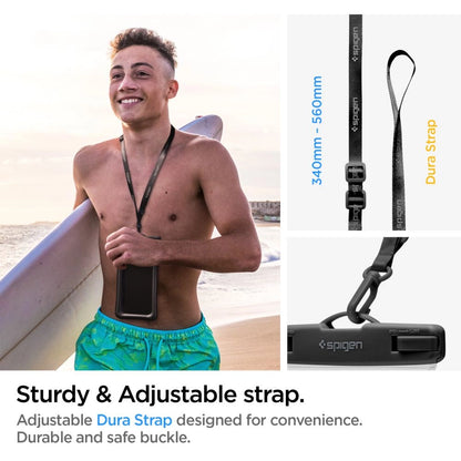 Spigen Aqua Shield A610 Case Waterproof Floating on Water - Black 2 pcs._9