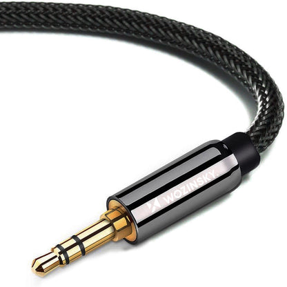 Wozinsky mini jack extension cable (female-male) AUX extension 3 m black_2