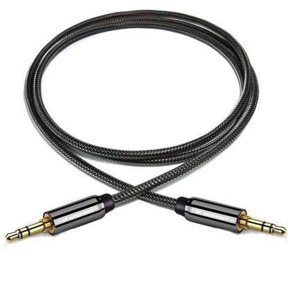 Wozinsky universal mini jack cable 2x AUX cable 1.5 m black_3
