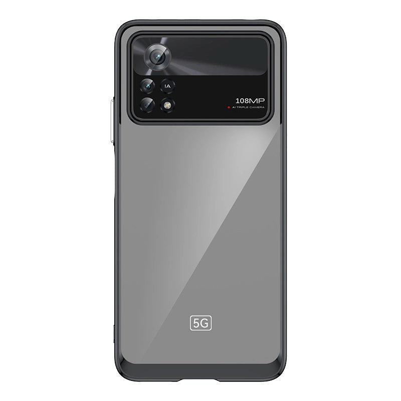 Outer Space Case for Xiaomi Poco X4 Pro 5G cover with a flexible frame black_0