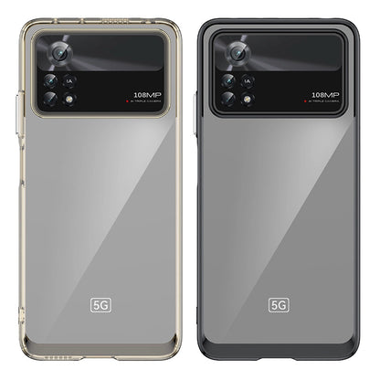 Outer Space Case for Xiaomi Poco X4 Pro 5G cover with a flexible frame blue_4