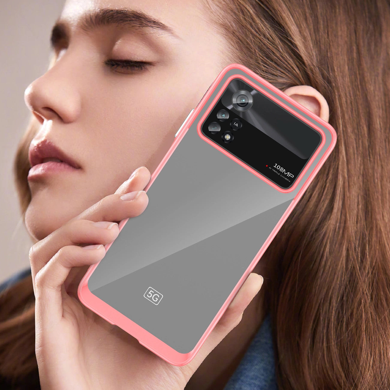 Outer Space Case Xiaomi Poco X4 Pro 5G cover with a flexible frame red_6