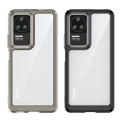 Outer Space Case for Xiaomi Poco F4 5G cover with a flexible frame blue_4