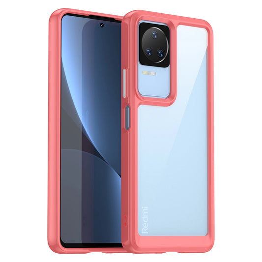 Outer Space Case Xiaomi Poco F4 5G cover with a flexible frame red_0