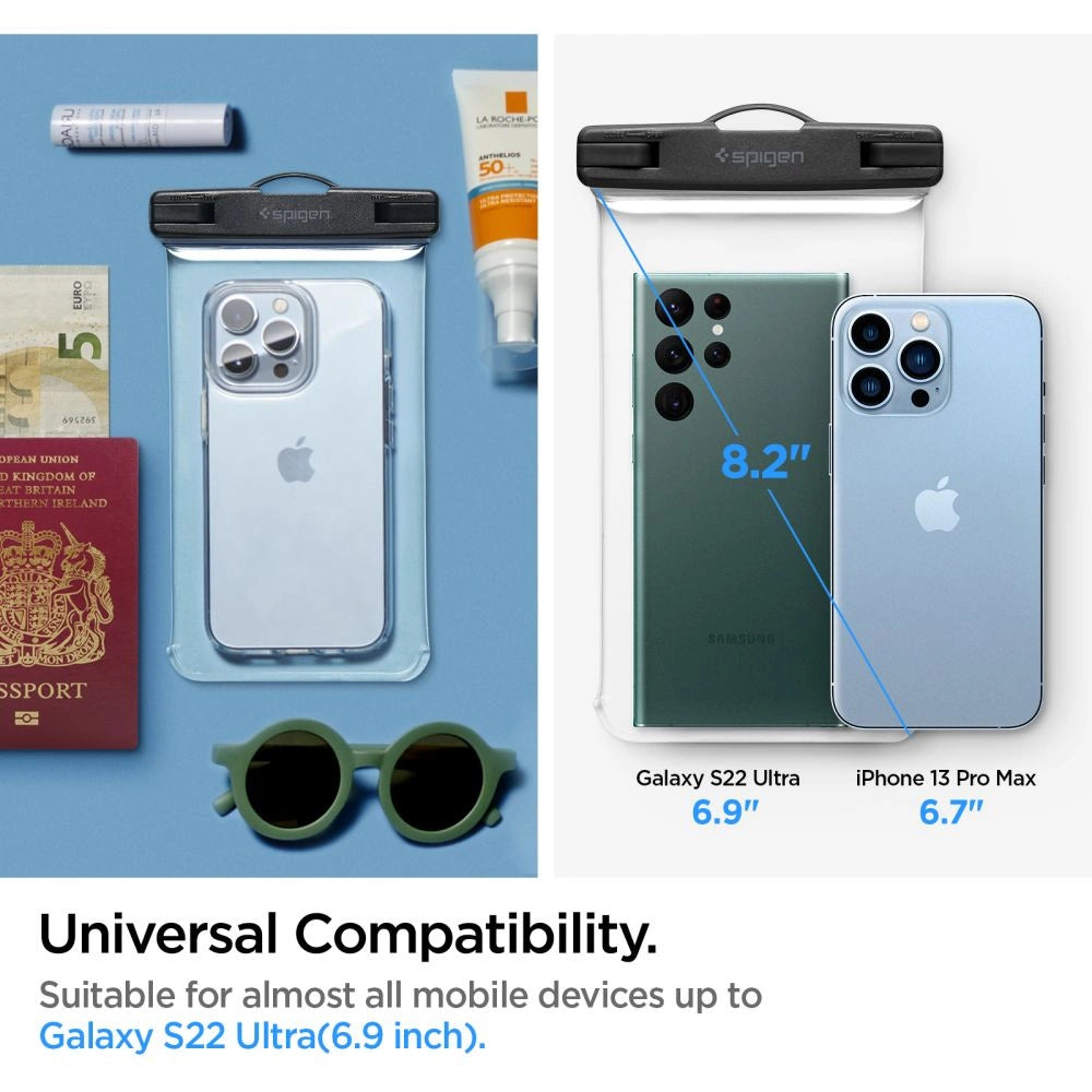 Spigen Aqua Shield A601 Case Waterproof IPX8 - Transparent_8