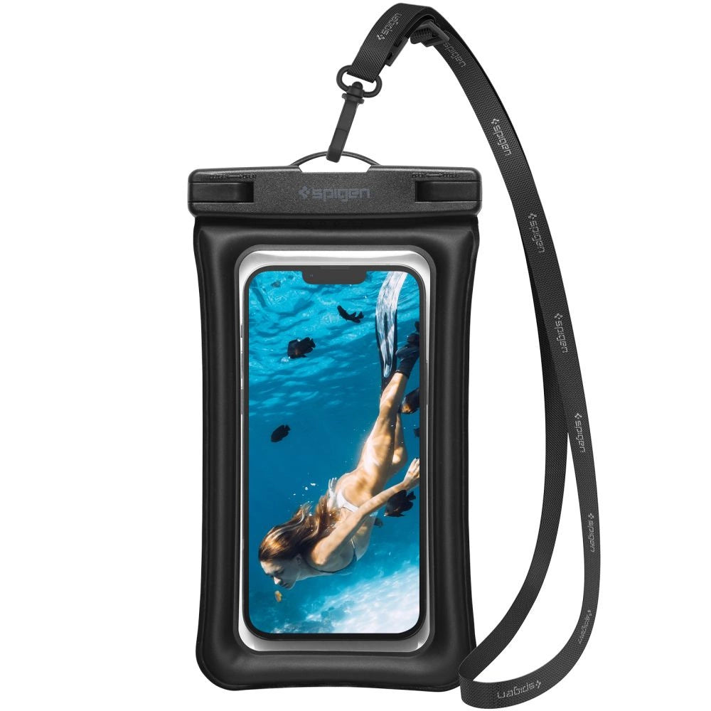 Spigen Aqua Shield A610 Case Waterproof Floating on Water - Black_0