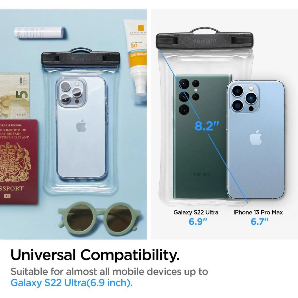 Spigen Aqua Shield A610 Case Waterproof Floating on Water - Transparent_5