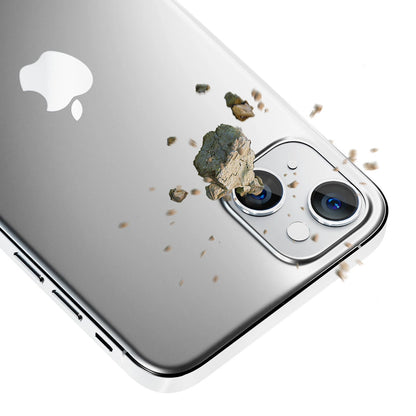 Camera glass for iPhone 14 Plus 9H for 3mk Lens Protection Pro series lens - silver_2
