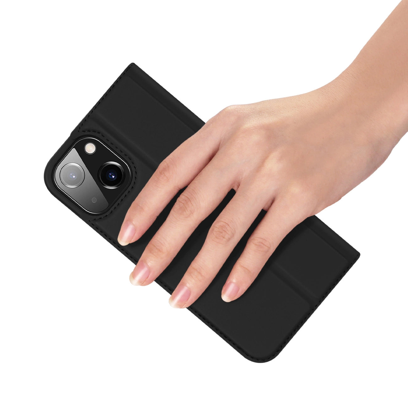 Dux Ducis Skin Pro holster case cover with flip iPhone 13/14 black_5
