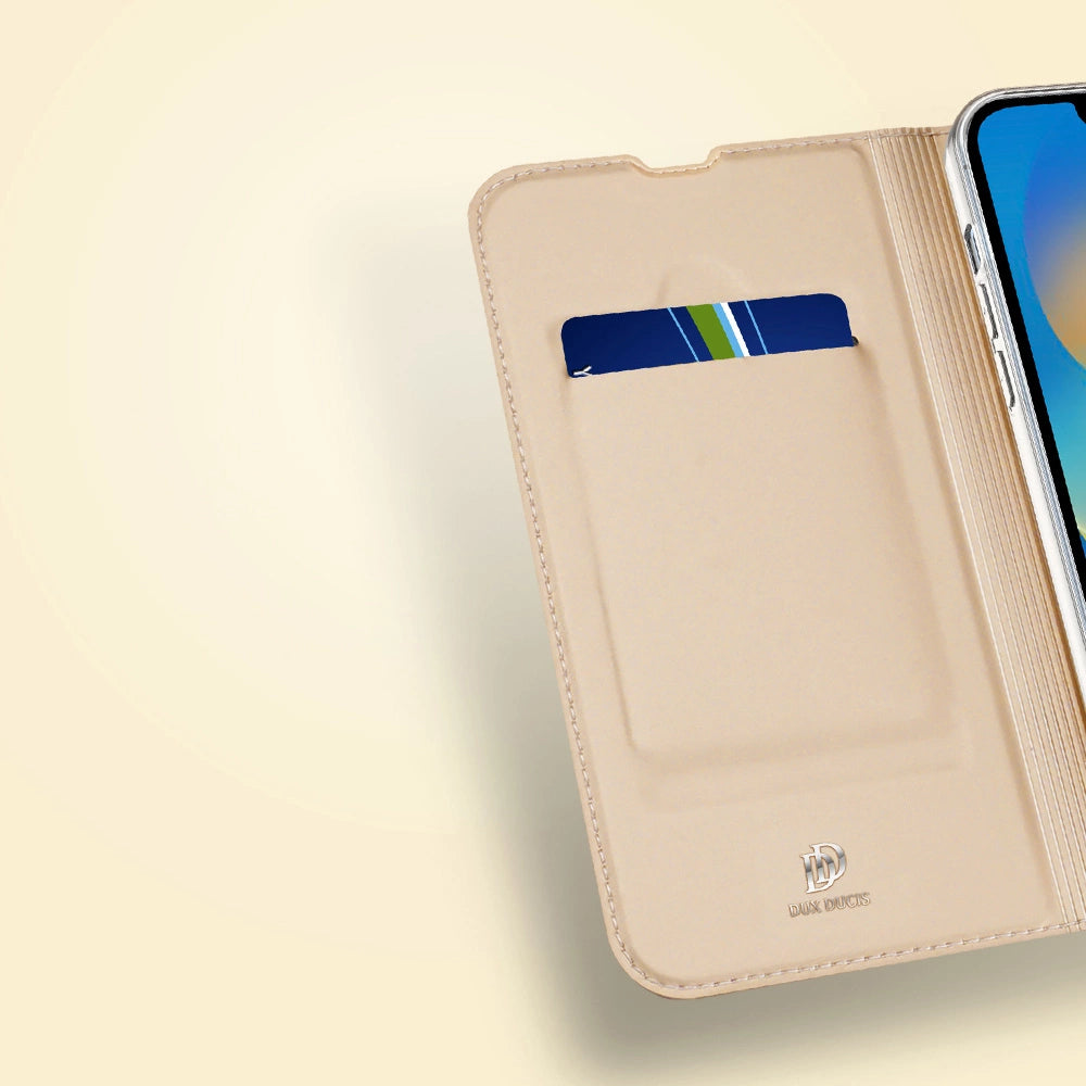 Dux Ducis Skin Pro Holster Flip Cover for iPhone 14 Plus blue_13