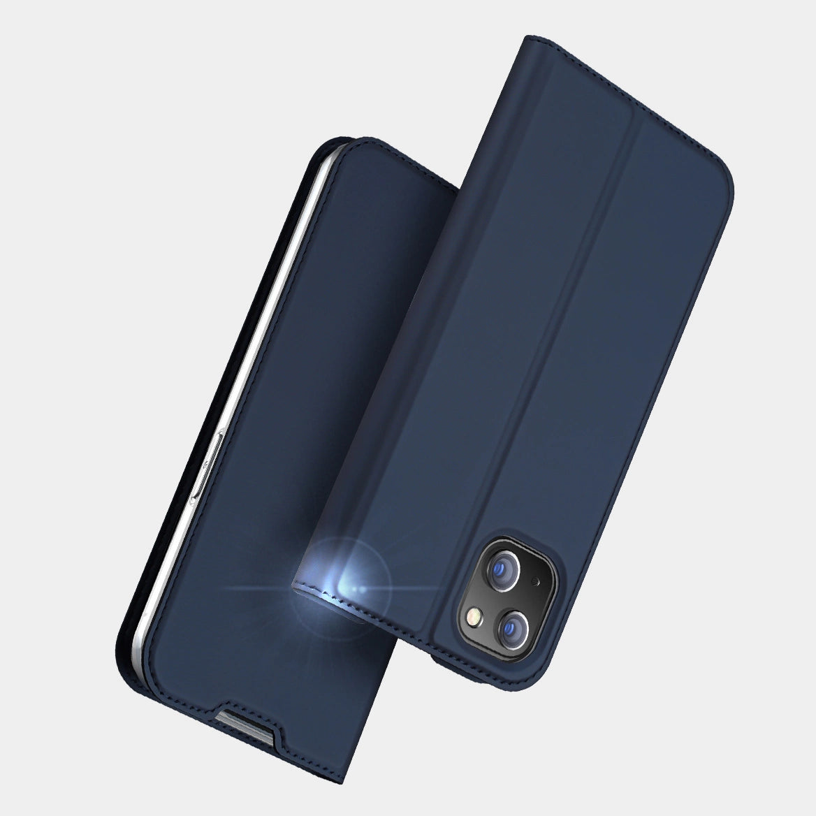 Dux Ducis Skin Pro Holster Flip Cover for iPhone 14 Plus blue_14