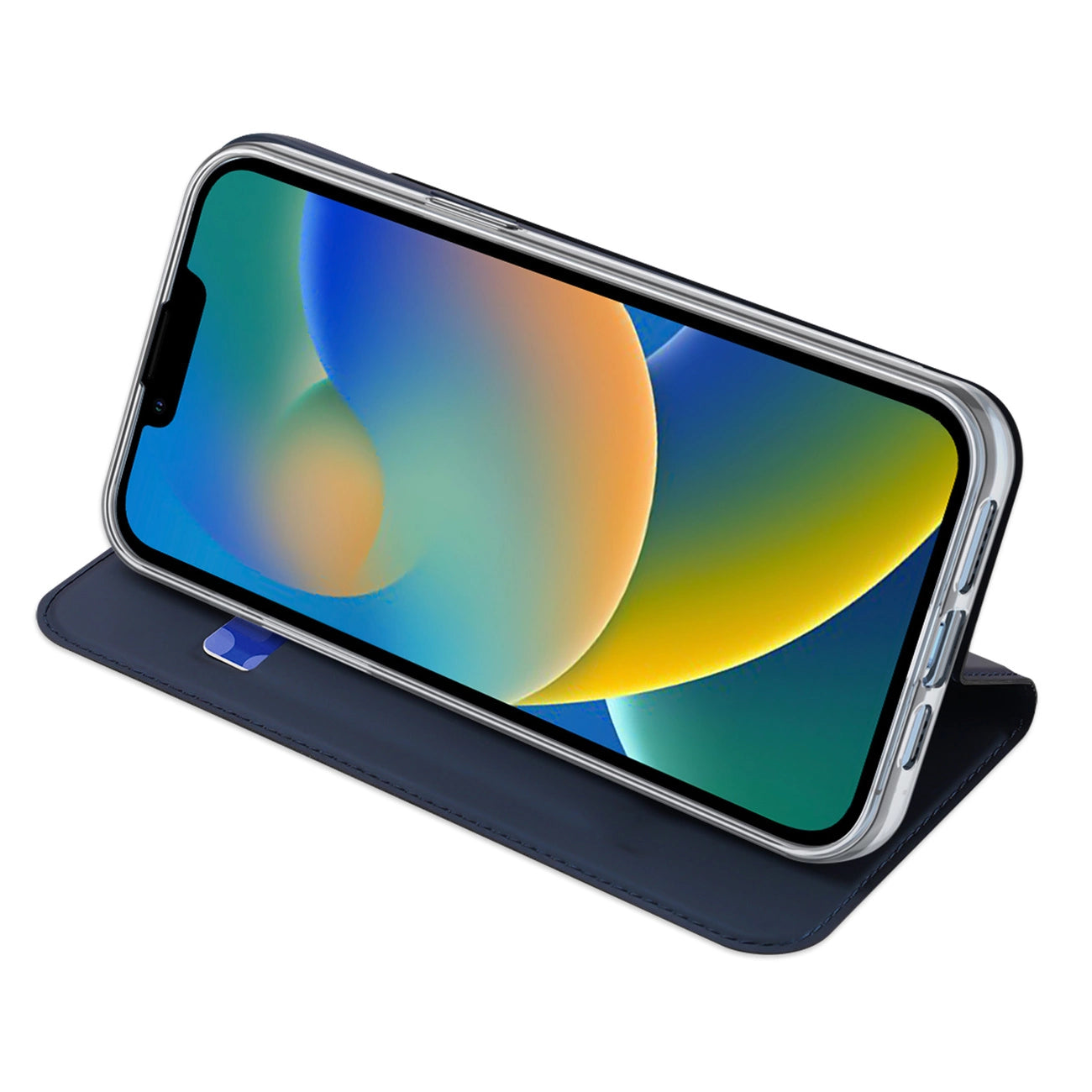 Dux Ducis Skin Pro Holster Flip Cover for iPhone 14 Plus blue_3
