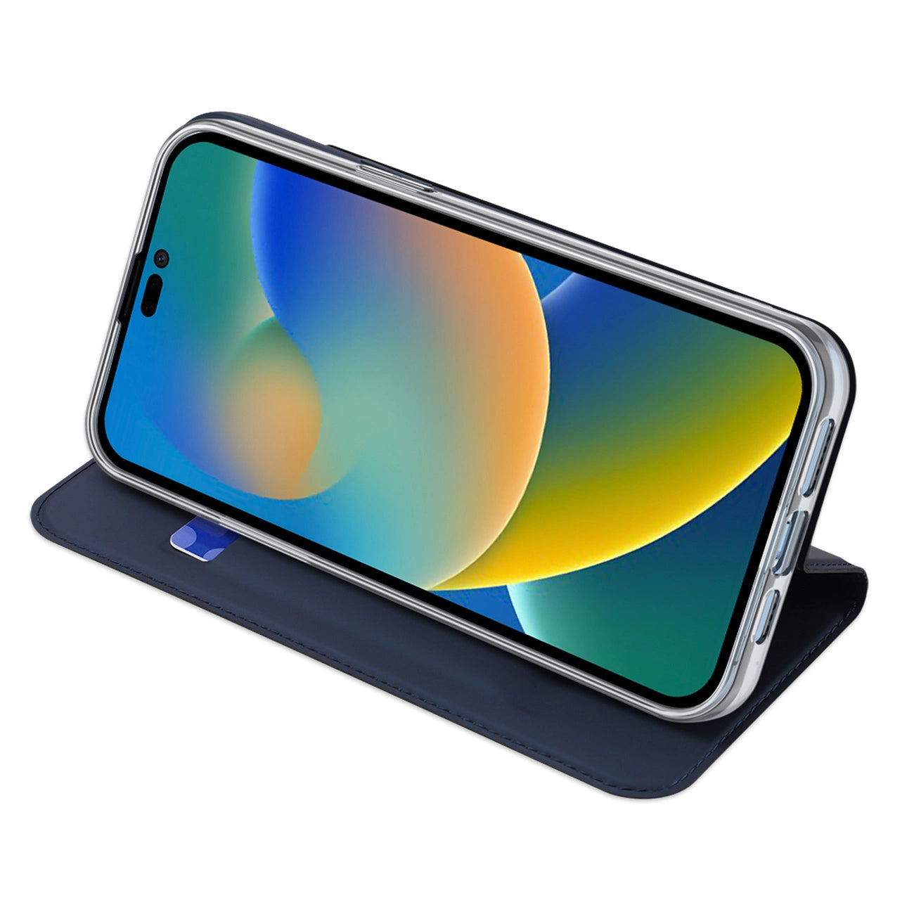 Dux Ducis Skin Pro Holster Flip Cover for iPhone 14 Pro Max blue_3