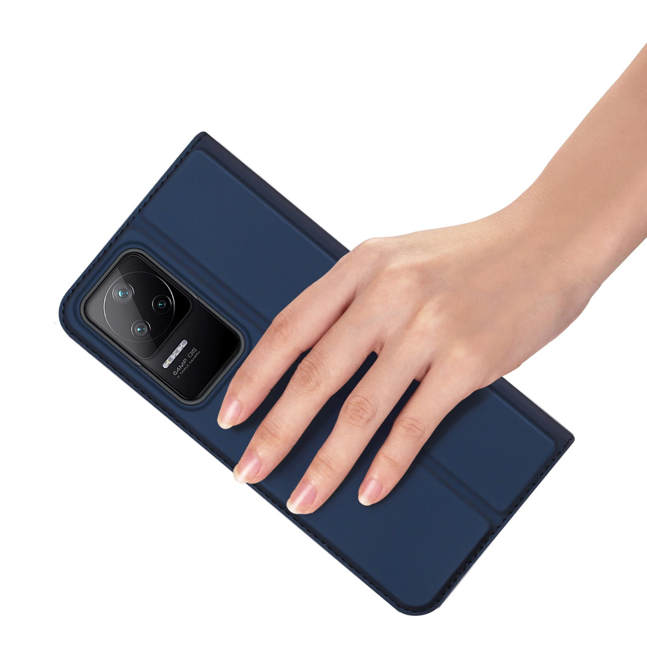 Dux Ducis Skin Pro Holster Cover Flip Cover for Xiaomi Poco F4 5G blue_6