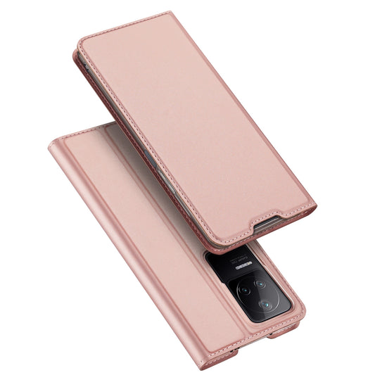 Dux Ducis Skin Pro Holster Cover Flip Cover for Xiaomi Poco F4 5G pink_0