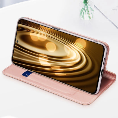 Dux Ducis Skin Pro Holster Cover Flip Cover for Xiaomi Poco F4 5G gold_15
