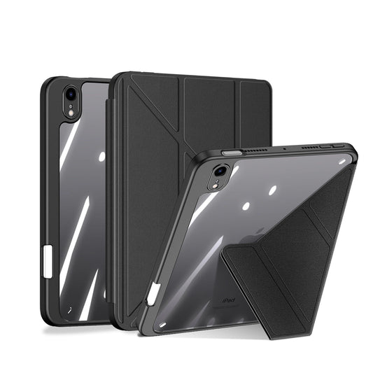 Dux Ducis Magi case for iPad mini 2021 smart cover with stand and storage for Apple Pencil black_0